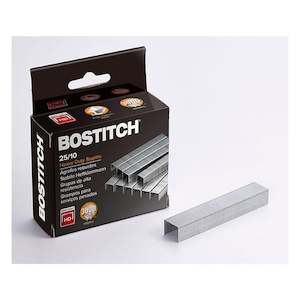 Bostitch staples 25/10mm bx3000