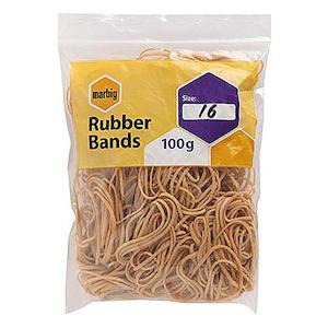 Marbig rubber bands size 16