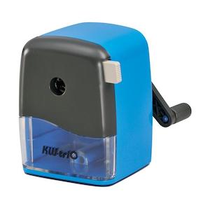 KW-triO Desktop Pencil Sharpener Adjustable Fit Blue