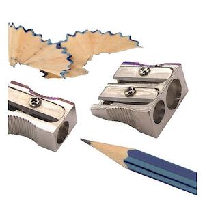 Marbig pencil sharpener metal 1hole bx48 metal 1hole bx48