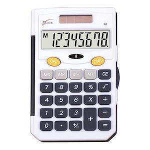 Jastek pocket calculator blue