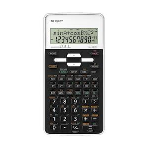 Sharp EL-531THBWH Scientific Calculator with Cover