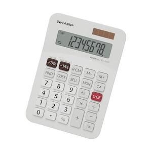 Sharp EL-330FB Twin Power Desktop Tax Calculator