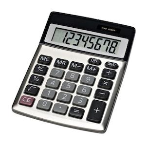 Jastek compact calculator metal