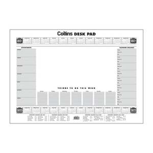 Collins FSC Mix 70% A2 Executive Desk Pad 50lf 2021/2022