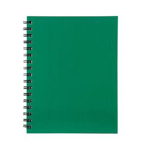 Spirax 511 hard cover book 225x175mm 200 page green