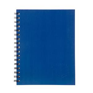 Spirax 512 hard cover book a4 200 page blue