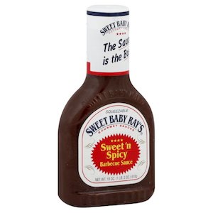 Sauces Spices: Sweet Baby Ray's BBQ Sweet N' Spicy Barbecue Sauce 18oz