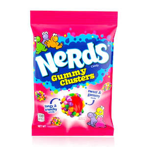 Candy: Nerds Gummy Clusters 3oz peg bag