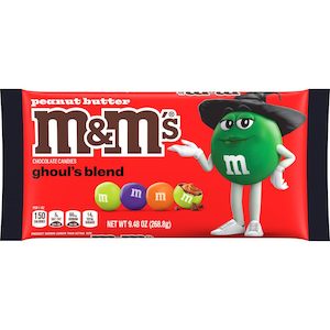 M&M's Peanut Butter Ghouls Blend Sharing Size (Large) 9.48oz (BB Apr 2025)