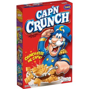 Breakfast: Cap'n Crunch 12.6oz (BB 01 Mar 2025)