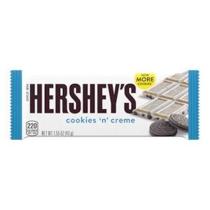 Hershey's Cookies 'n' Creme Bar 1.55oz