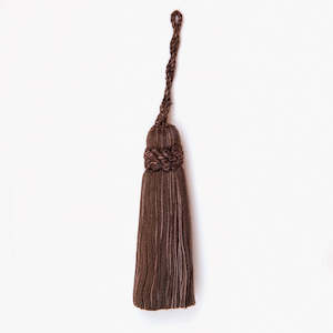 Accessories: Mini Tassel - Coffee Bean