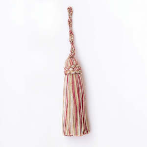 Accessories: Mini Tassel - Rhubarb