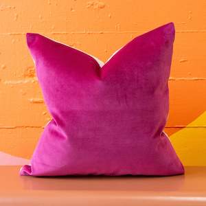 Cushions: Studio Velvet Sangria 45x45cm