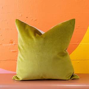 Cushions: Studio Velvet Verde 50x50cm