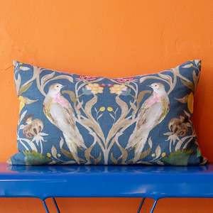 Hawthorn Navy Cushion 60x40cm