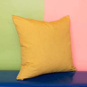 Cushions: Dusky Gold Canvas Outdoor Cushion 50x50cm