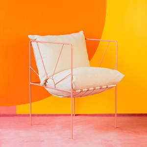 Sitting Pretty Sunrise Chair - Pink