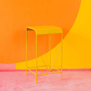 Furniture: Sitting Pretty Sunrise Stool Yellow