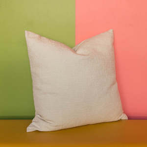 Timberline Wool Cream Cushion 50x50cm