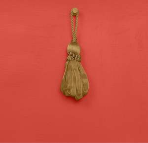 Organza Tassel Gold