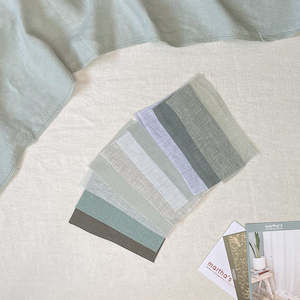 Linen Sample Pack - Blue/Green