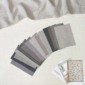 Linen Sample Pack - Grey