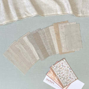 Linen Sample Pack - Natural