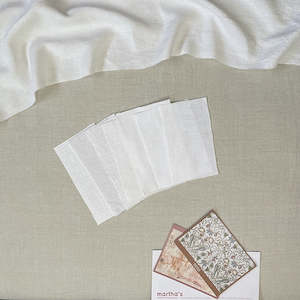 Sample Packs: Linen Sample Pack - White