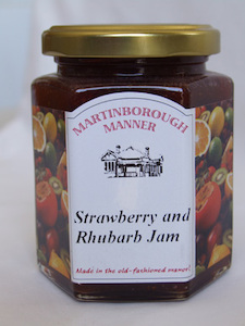 Products: Strawberry and rhubarb jam