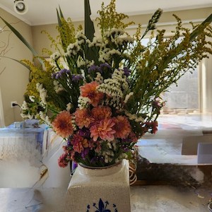 Products: Installation pieces (huge bouquets)