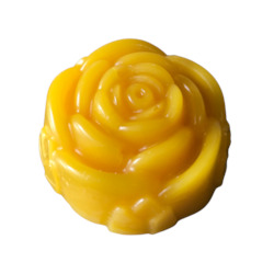 Rose shaped Beeswax