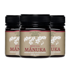 MGO 514+ MÄnuka Honey 3 pack