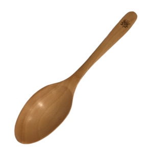 Wooden honey spoon