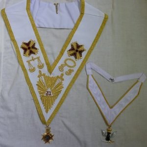 RC – Sash, collarette and eagle – 30th Degree