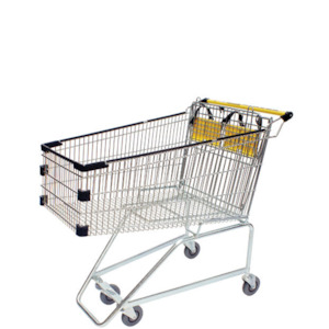 210lt Trolley - Master Equipment Roll Cages Collapsible Cages Trolleys Bins Stillage