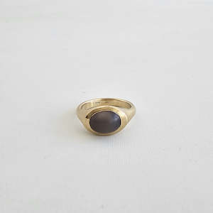 Oval Canterbury Chalcedony Ring, 2024