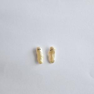 Ghost stud earrings