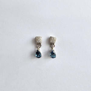 Robber Bear earrings - Topaz