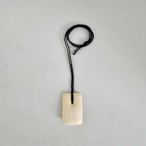 Pillow pendant, - Whale bone, 2024