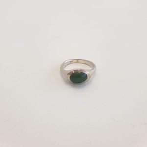 Cabochon Pounamu Ring