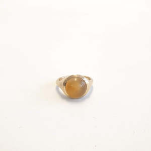 Cabochon Carnelian ring, 2023