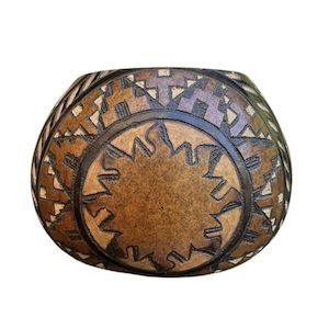 Engraved gourd