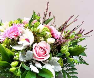 Pastel flower arrangement