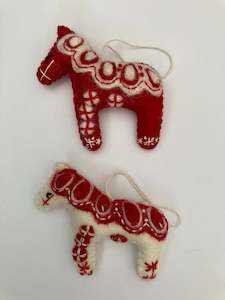 decorations: Dala Horse