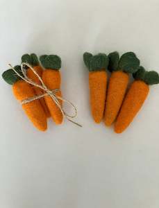 decorations: Rudolph Carrots