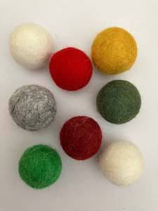 Felt Ball Decorations