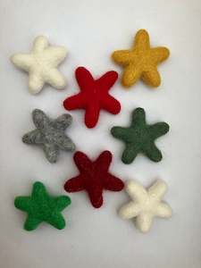 Felt Star Decorations