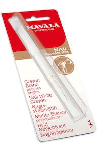 NAIL-WHITE CRAYON carded 1pc